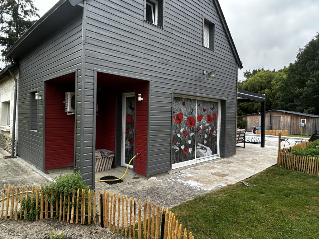 Habillage baie vitrée